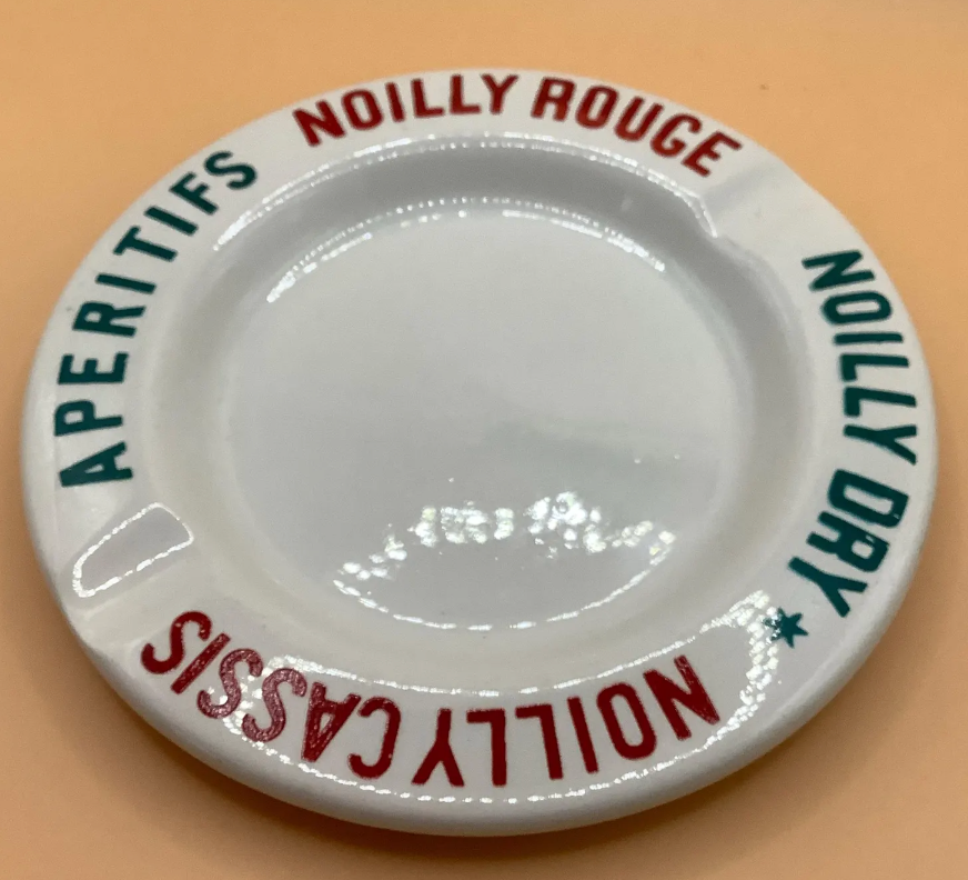 Noilly Dry, Ceramic French Bar Ashtray