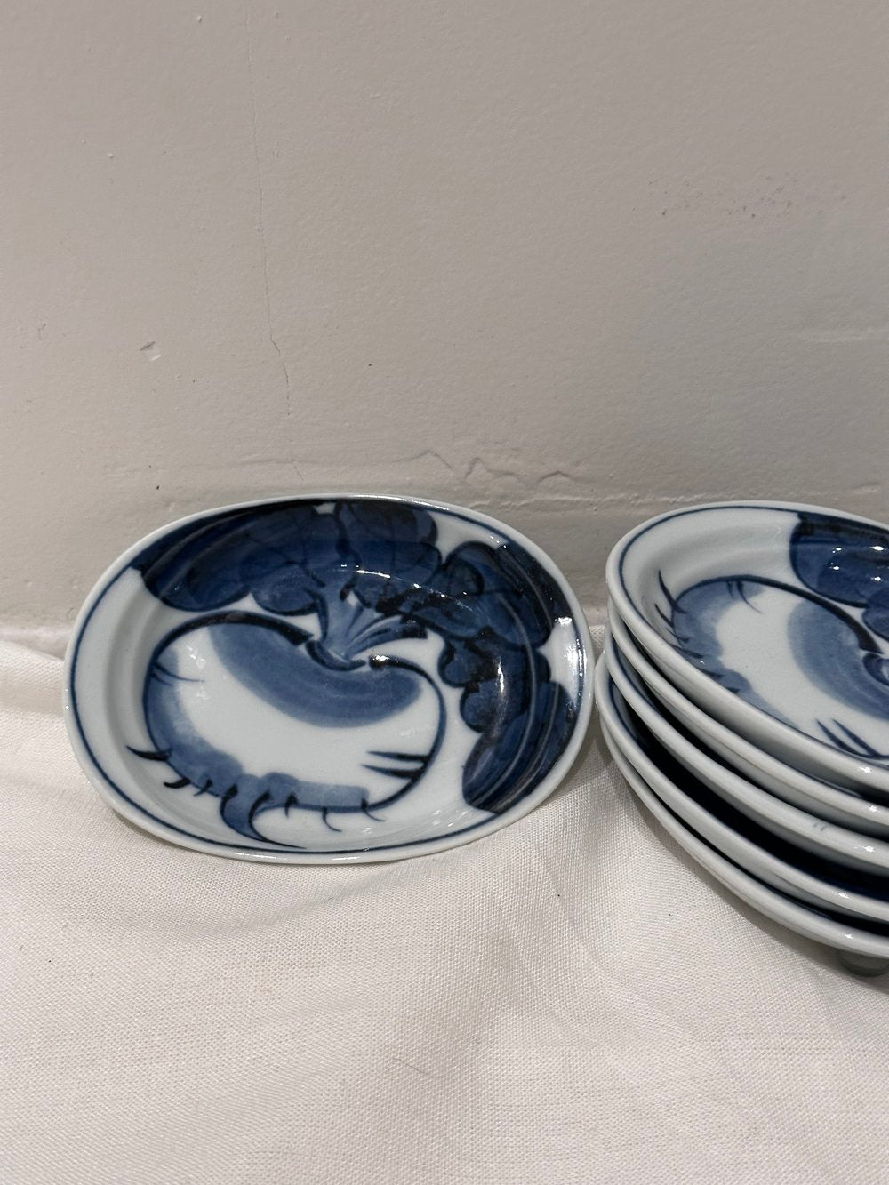 Imari Pickle Dishes, Set of 6
