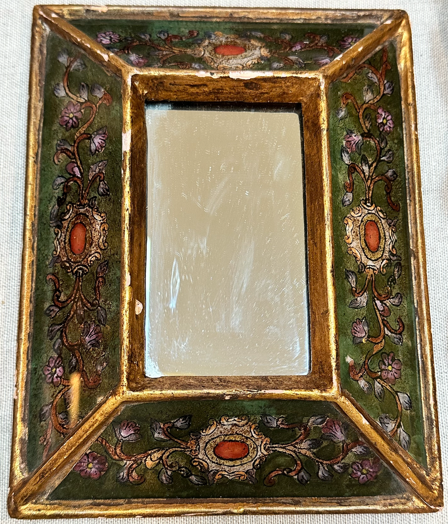 Vintage Verre Eglomise Mirror