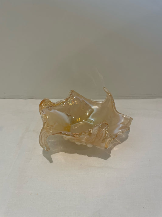 Caramel Glass Bowl