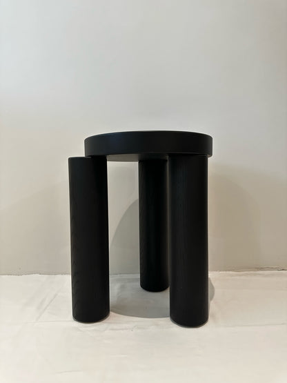 Column Side Table, Black