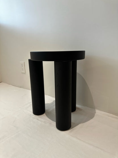 Column Side Table, Black