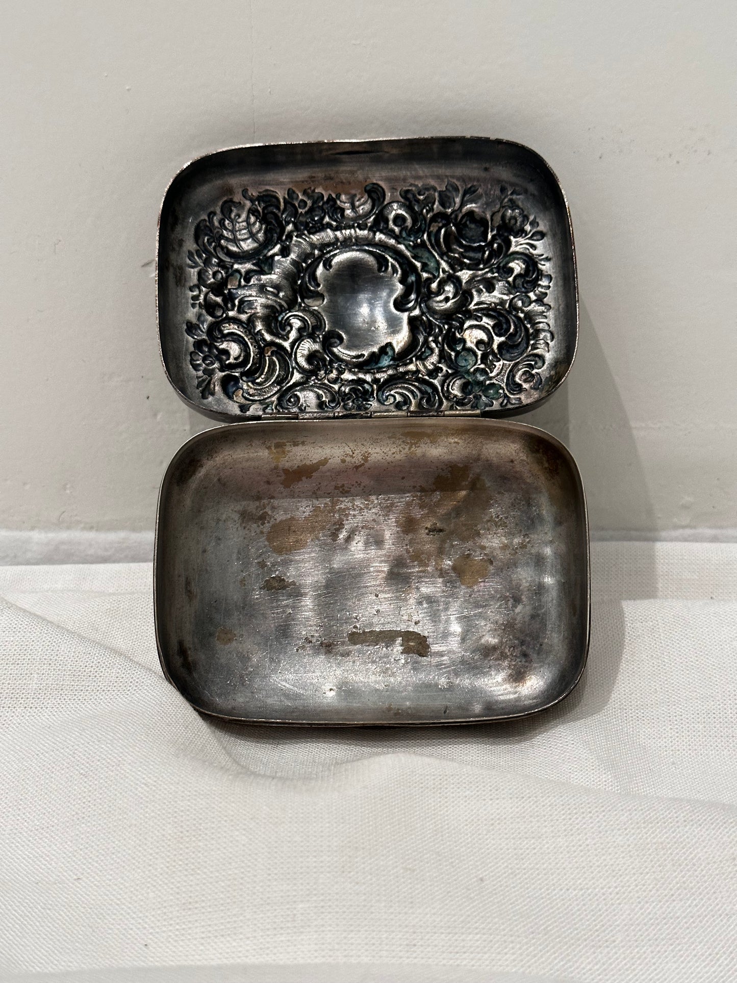 Sterling Soap Container